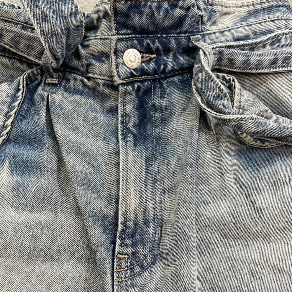 Veronica Beard Nori Extra High Rise Jean Shorts Womens 28 6 Denim Retro Festival
